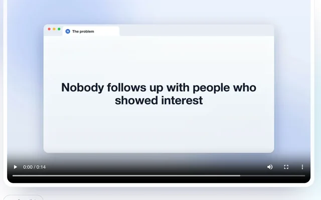 A demo on its share page